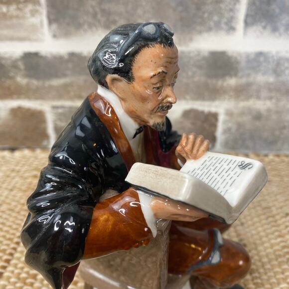 RETIRED Royal Doulton 1964 The Professor HN2281 Professions Series Figurine 8" - Picture 7 of 15